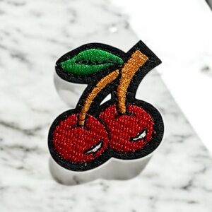 Cherry Embroidered Patch